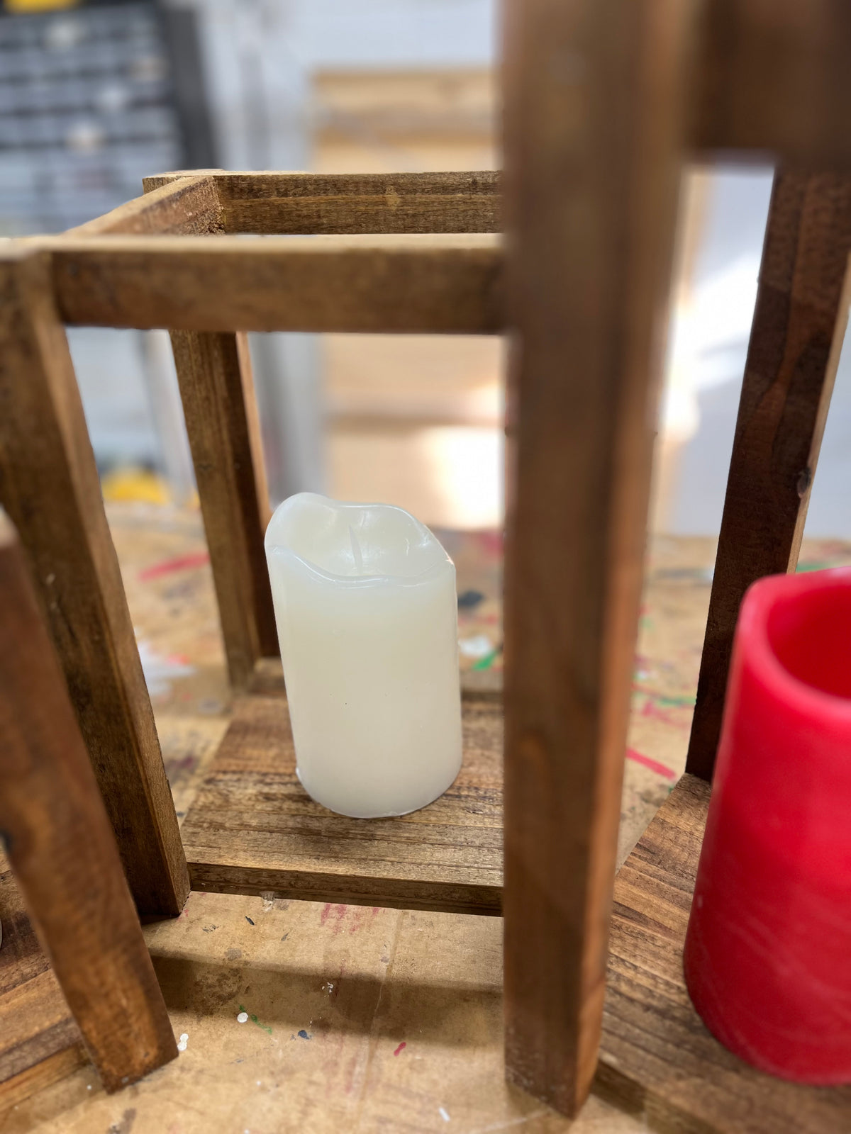 Wooden Candle Holders