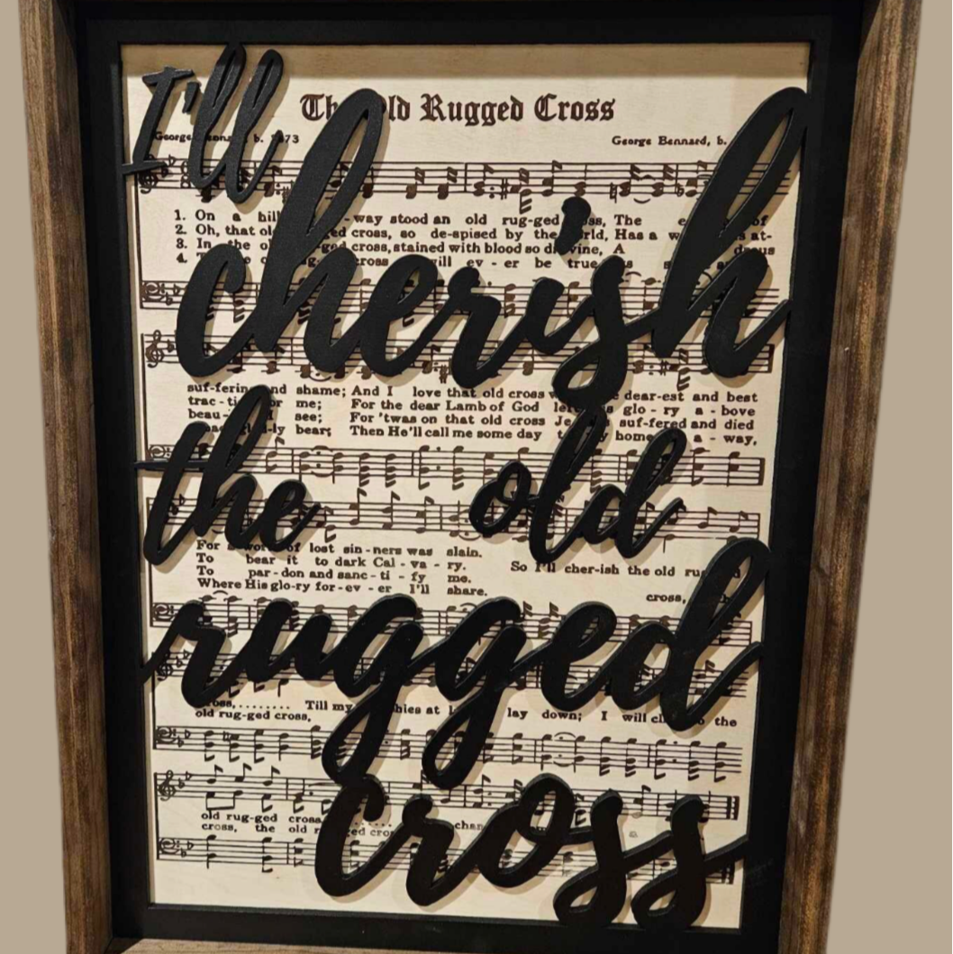 The Old Rugged Cross with Sheet Music