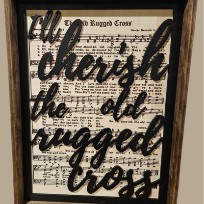 The Old Rugged Cross with Sheet Music