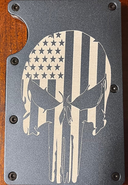 Punisher Stars and Stripes Credit Card Wallet